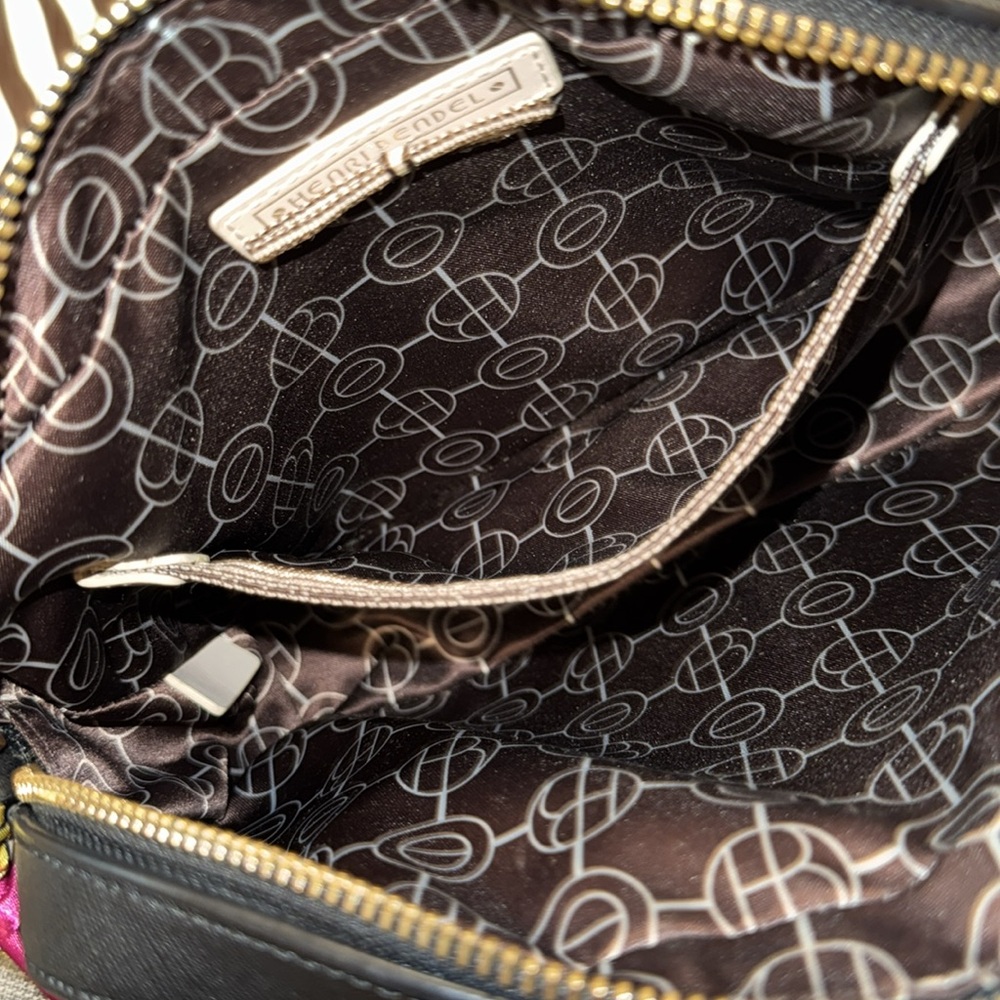 Henri Bendel Bag Black Saffiano Leather Crossbody Bag - Picture 13 of 17